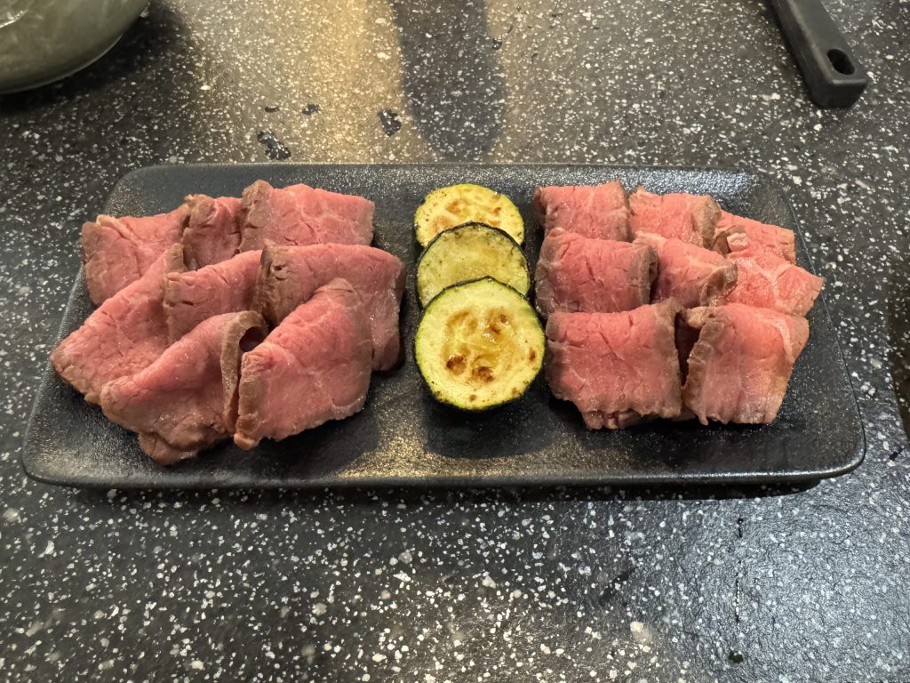 ローストビーフ盛り付け例