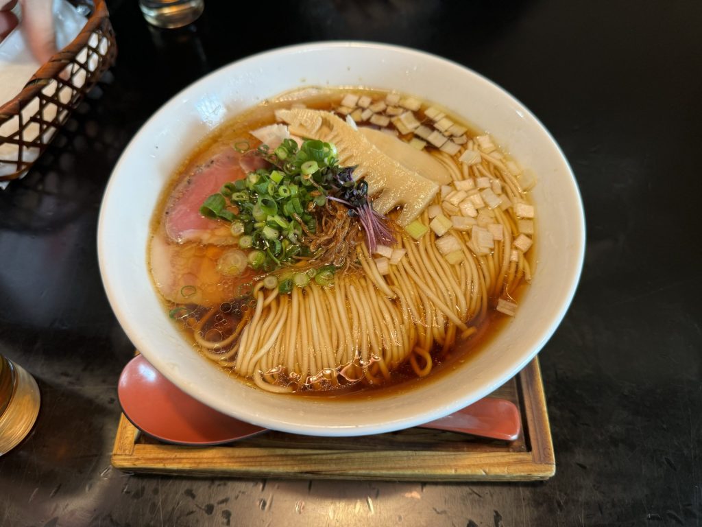 麺栞みかさ黄金大吟醸醤油