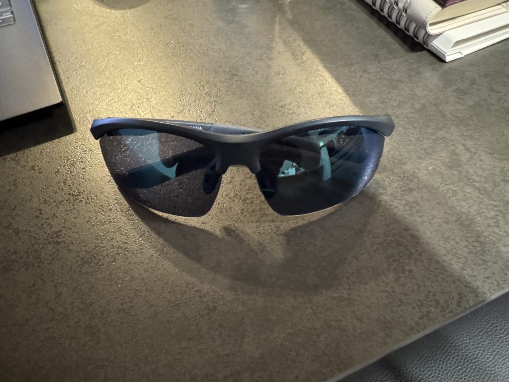 Useful extra: sunglasses
