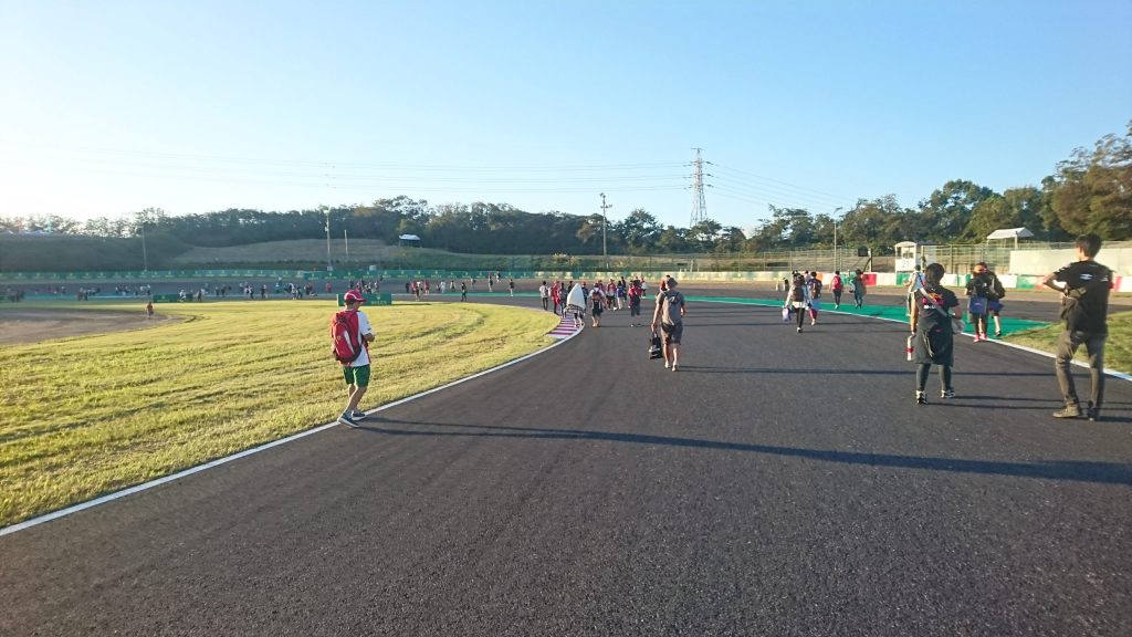 2018年F1日本GP決勝後コースウォーク