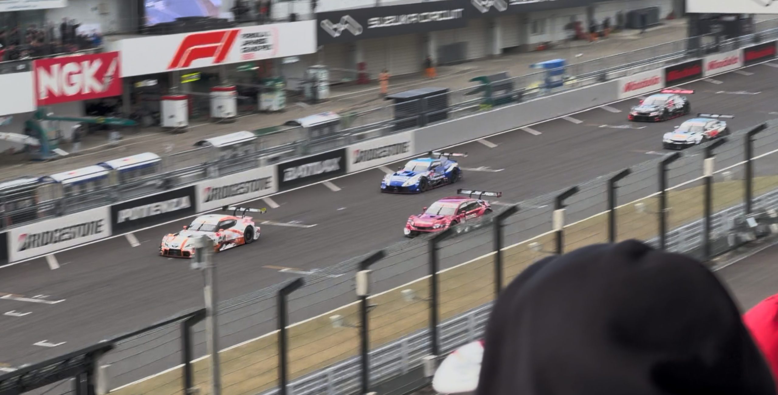 2025年SUPER GT Rd.5鈴鹿スタートシーン