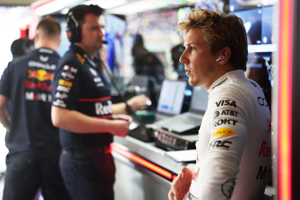 2025年F1第2戦中国GP リアム・ローソン(レッドブル)