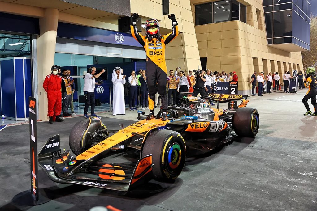 2025年F1第4戦バーレーンGP：オスカー・ピアストリ（マクラーレン）