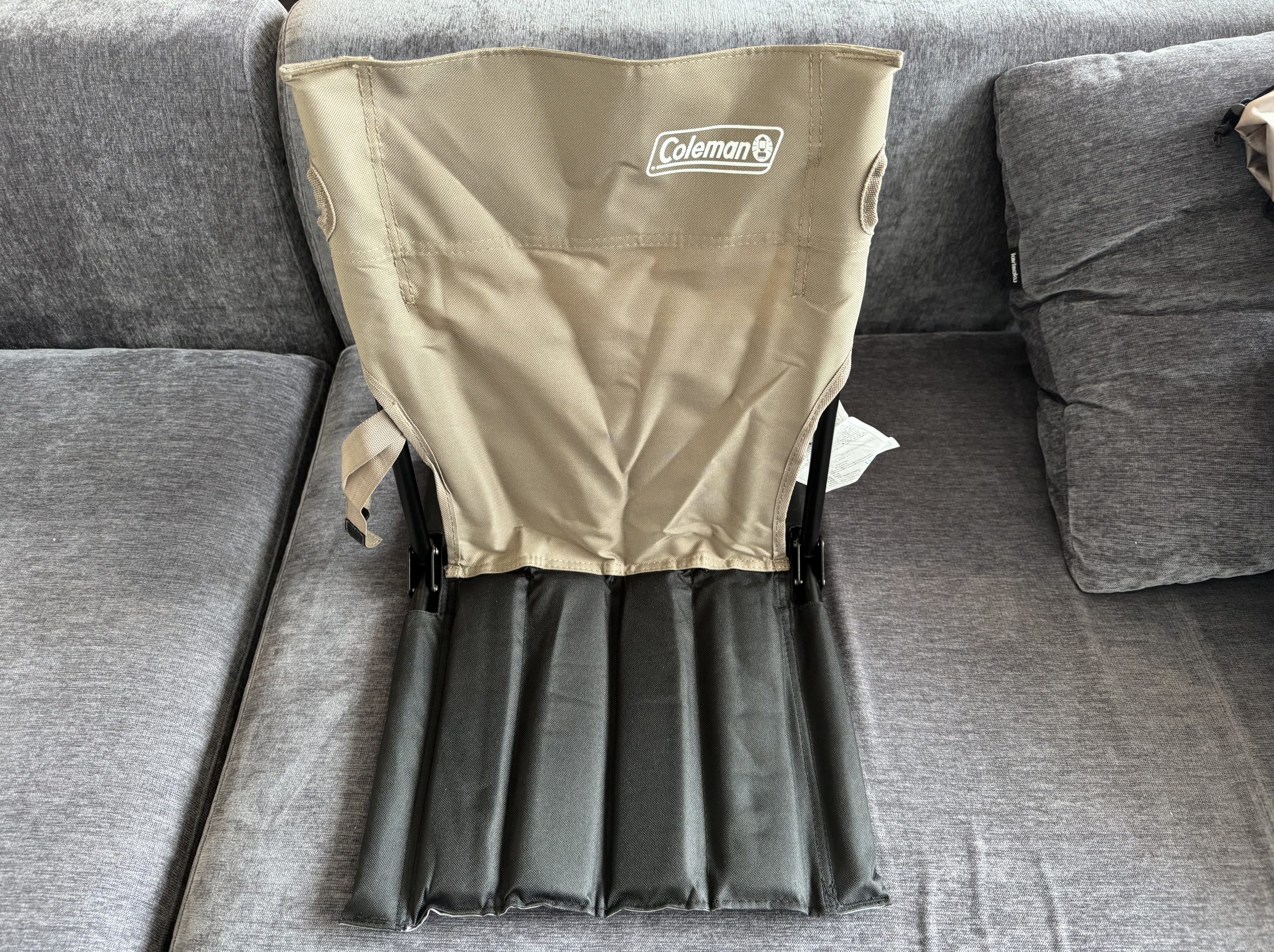 Amazonプライム感謝祭購入品④：Coleman（コールマン）椅子 コンパクトグランドチェア。