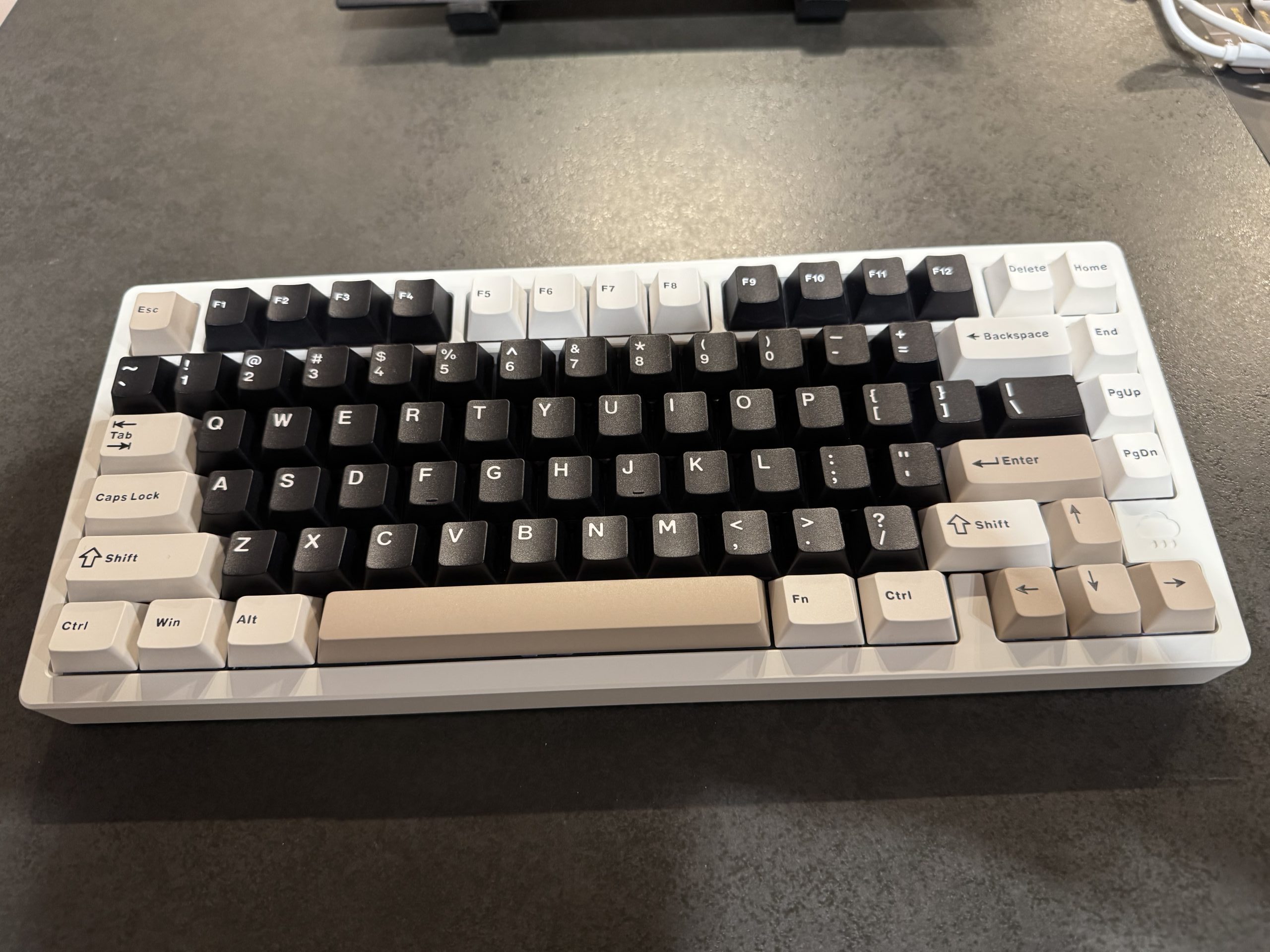 WOBKEY Rainy 75キーボード color系ホワイト