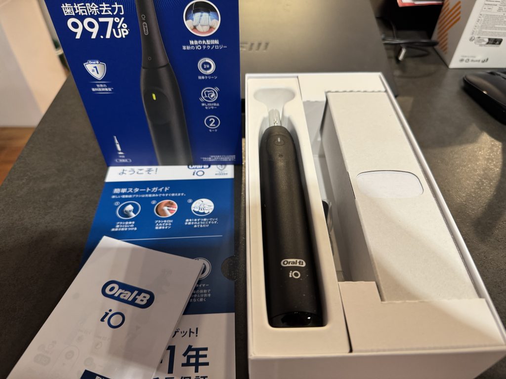 ブラウン 電動歯ブラシ オーラルB iO2S iOS21D90BK ブラック