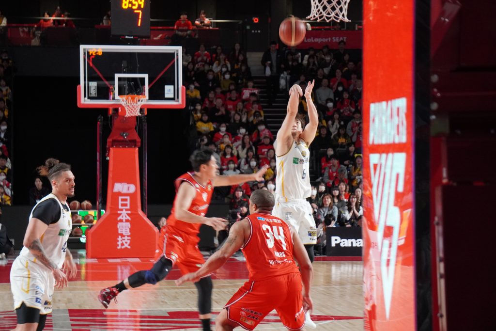 3Pシュートを決める#6 比江島慎選手