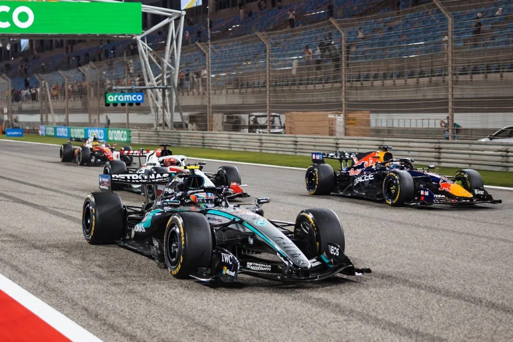 2026年F1プレシーズンテスト（第2回バーレーン）で行われたスタート練習