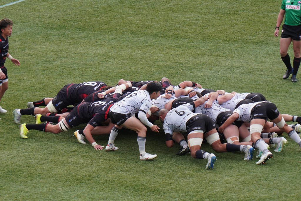 ブレイブルーパスのスクラム