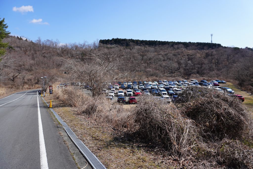 富士スピードウェイ場内駐車場P10B