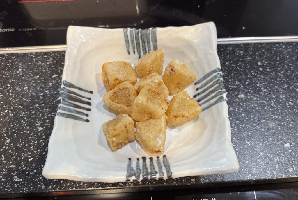 TKD作の出汁大根のからあげ