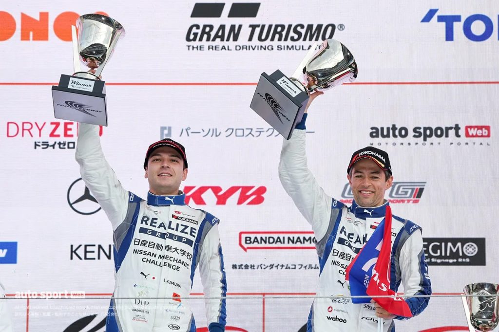 木村偉織／ジョアオ・パオロ・デ・オリベイラ組（リアライズ日産メカニックチャレンジGT-R）　2026スーパーGT第2戦富士